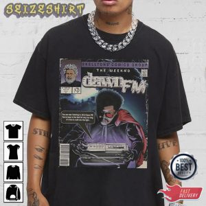 The Weeknd Dawn Fm Retro Vintage 90s Hip Hop Graphic Shirt