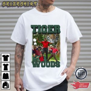 Tiger Woods Golf Vintage Masters Bootleg T-Shirt