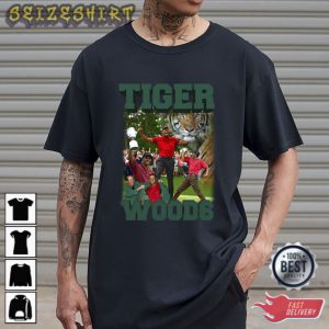 Tiger Woods Golf Vintage Masters Bootleg T-Shirt