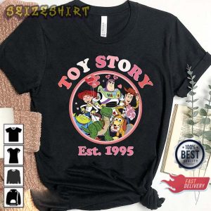 Toy Story Est 1995 Valentine Disney Pixar Toy Story Friends Sweatshirt