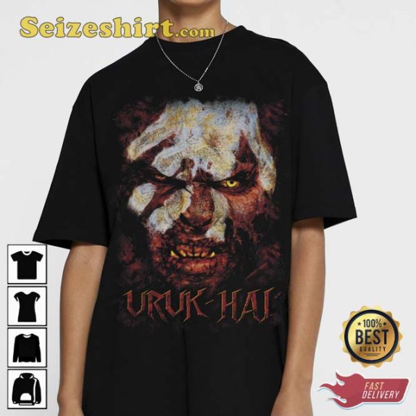 Uruk Hai Lord of the Rings Movie T-shirt