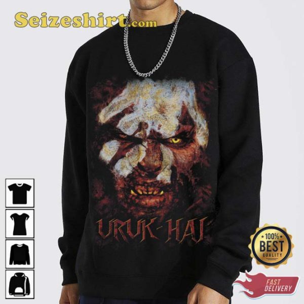 Uruk Hai Lord of the Rings Movie T-shirt