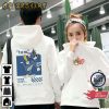 Valentine Couple Hooded Tom and Jerry Printed Cartoon Characters Hoodie