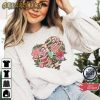 Valentines Skeleton Heart Dancing Skeleton Happy Women Valentines Sweatshirt
