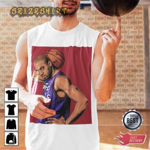 Vince Carter Basketball Player Gift Unisex Printed T-Shirt