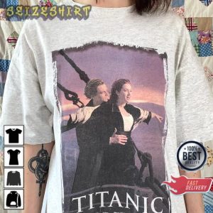 Vintage 1998 Titanic 25th Anniversary Gift for Titanic Fans Unisex T-Shirt