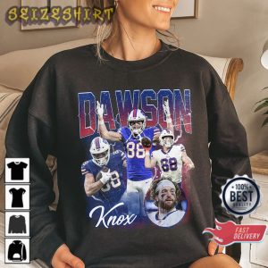 Vintage Buffalo Football Crewneck Dawson Knox Unisex Shirt