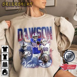 Vintage Buffalo Football Crewneck Dawson Knox Unisex Shirt