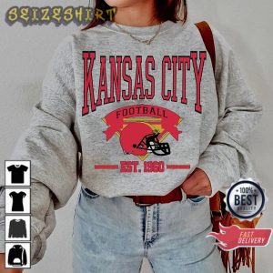 Vintage Kansas City Football Bowl Game Missouri Kansas City Fans Shirt