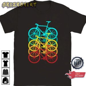 Vintage Retro Cycling Road Bike Road Cycling Cyclist Gift T-Shirt