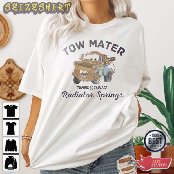 Tow Mater Vintage Radiator Springs Shirt