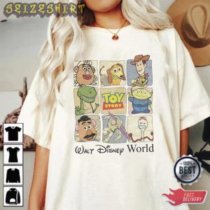 Toy Story Characters Unisex Shirt