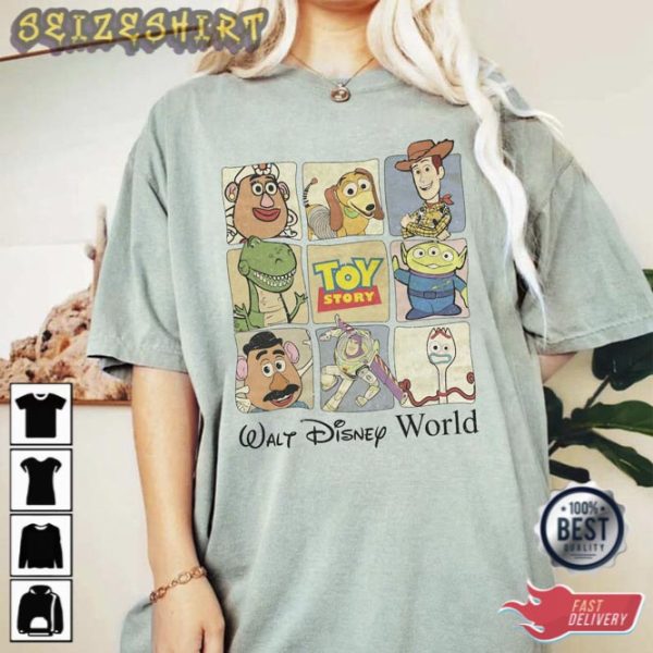 Toy Story Characters Unisex Shirt