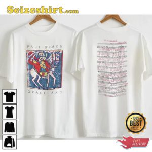 Vtg 1987 Paul Simon Graceland Summer Tour You Can Call Me Al T-Shirt