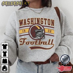 Washington Football Vintage Style Commander Washington Fans Shirt