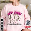 Wild Thing You Make My Heart Sing Gift for Valentine Day Graphic Sweatshirt