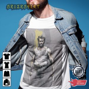 Wolverine Hugh Jackman Superhero Xmen Unisex T-Shirt Desgin