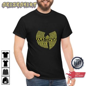 Wu Tang Clan Gift for Fans Unisex Hip Hop Rap Tee