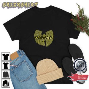 Wu Tang Clan Gift for Fans Unisex Hip Hop Rap Tee