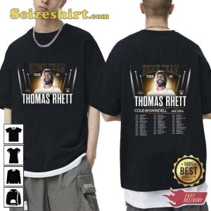 2 Side Thomas Rhett Tour 2023 Shirt