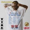 2 Side Ways To Say I Love You Tee