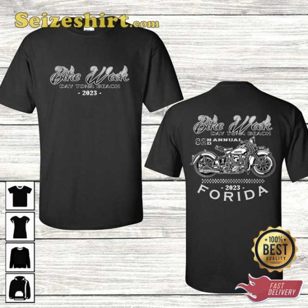 2023 Bike Week Daytona Beach Vintage Classic T-Shirt