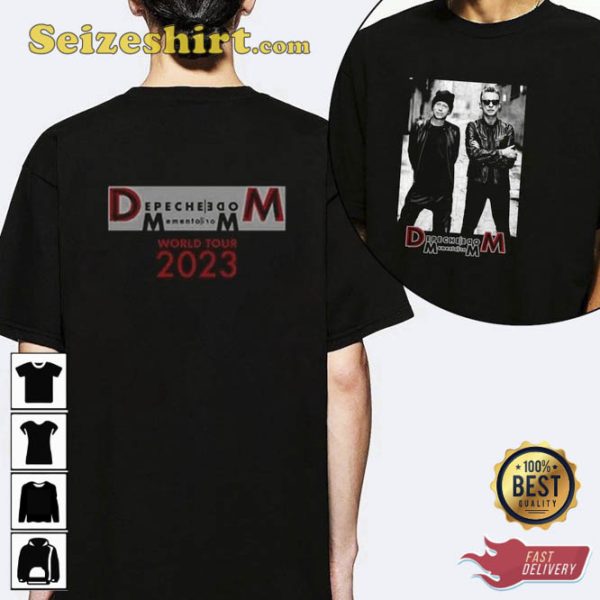 2023 Depeche Mode Memento Mori World Tour 2 Side Shirt