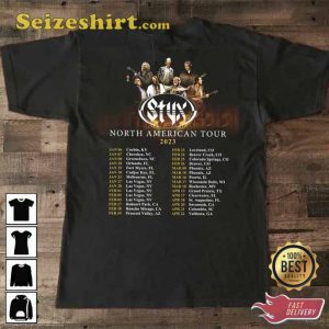 2023 Styx World Tour 2 Side Tee Shirt