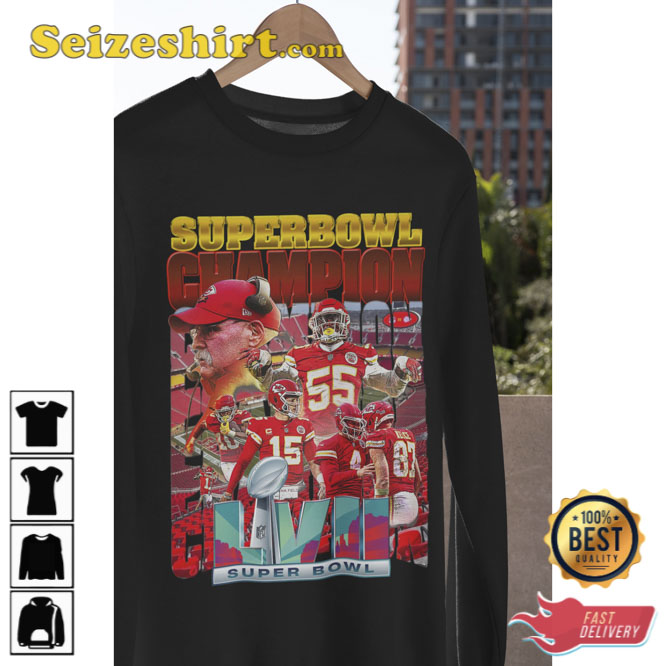 2023 Super Bowl LVII Sunday KC Chiefs Football Sports Design Shirt