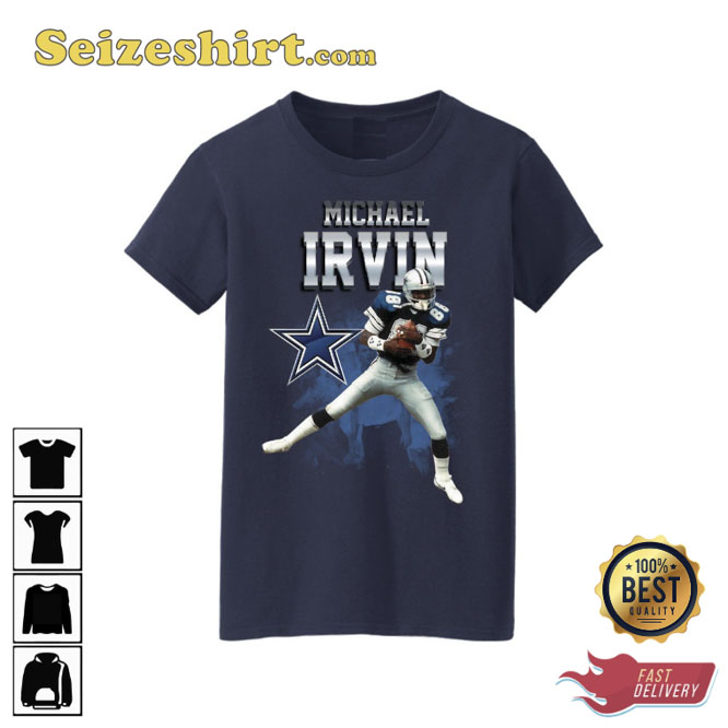 Michael Irvin Dallas Cowboys Men's Legend Olive Salute to Service T-Shirt