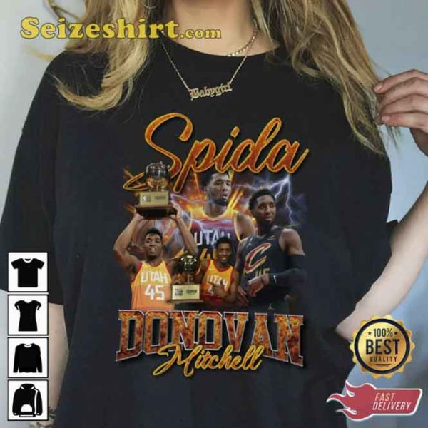 Donovan Mitchell Cleveland Basketball Tee Shirt