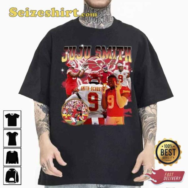 90s Vintage Juju Smith-Schuster Bootleg Style Tee Shirt