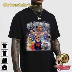 90s Vintage Russell Westbrook Basketball Unisex T-Shirt