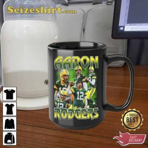 Aaron Rodgers Green Bay Packers Football Mug