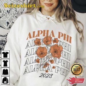 Alpha Phi Custom Aesthetic Sorority Sweatshirt