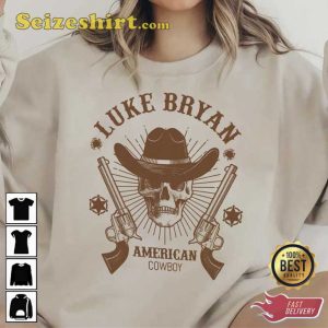 American Cowboy Luke Bryan Tee Shirt