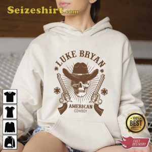 American Cowboy Luke Bryan Tee Shirt