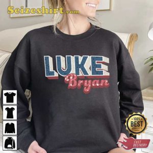 American Luke Bryan Country On Tour T Shirt