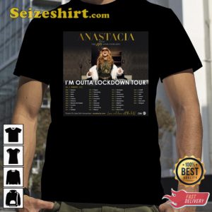 Anastacia Anastacia 2023 New Tour Tee Shirt