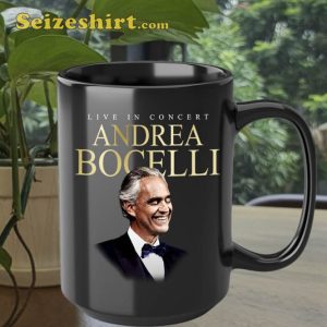 Andrea Bocelli 2023 Valentine and Spring Tour Dates Funny Mugs