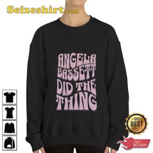 Angela Basset Meme Did The Thing Meme Design Shirt