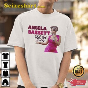 Angela Bassett Did the Thing Ariana Debose BAFTA Rap T-Shirt