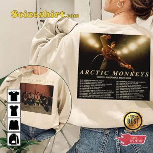 Arctic Monkeys North American World Tour Music 2023 Shirt