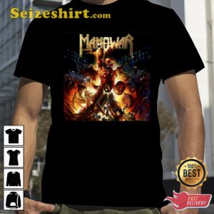 Art Devil Manowar Masep 2023 New Tour Shirt