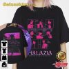 Ateez HALAZIA Kpop 2023 Tour Merch Shirt