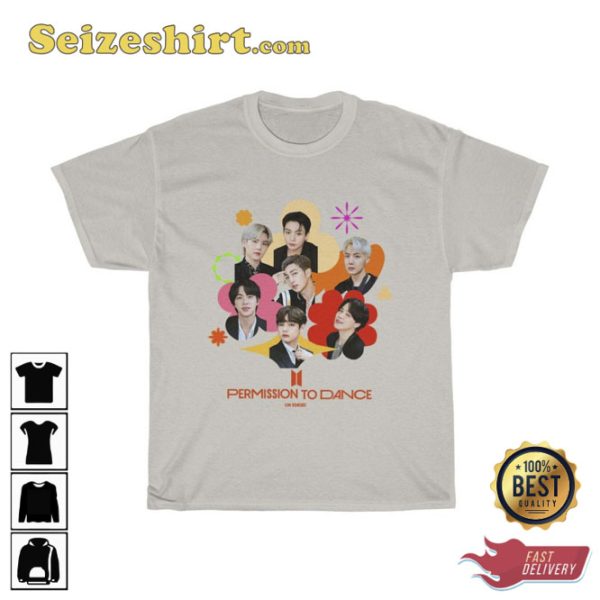 BTS Permission To Dance On Stage T-Shirt