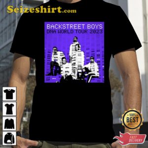 Backstreet Boys Dna World Nixon 2023 New Tour Shirt