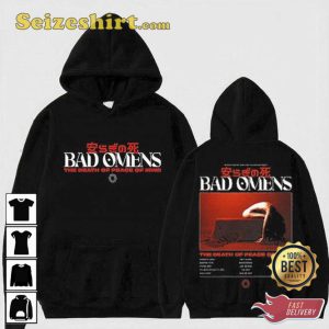 Bad Omens Band Track List 2023 Hoodie
