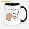 Balloon Bear Panda Bubu Dudu Cute Coffee Mug Cute Valentines Day Gift