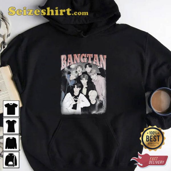 Bangtan Boys Vintage BTS Graphic T-shirt